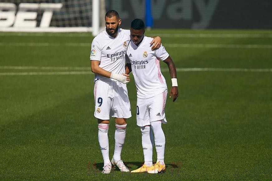 西甲-维尼修斯本泽马双双进球 皇马客场2-0莱万特